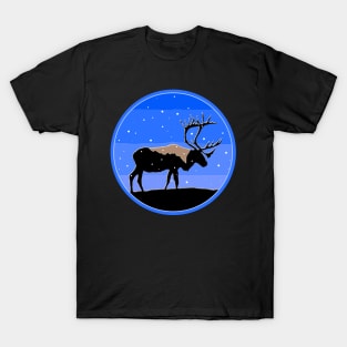 Caribou in Winter T-Shirt